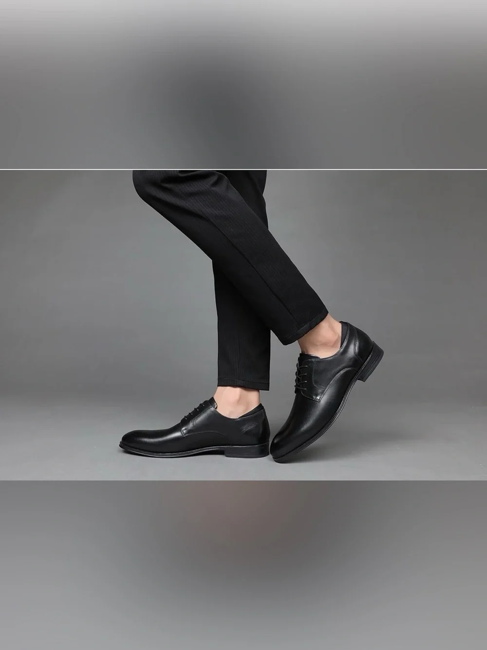 Men's Classic Black Oxford Dress Shoes - Size 9